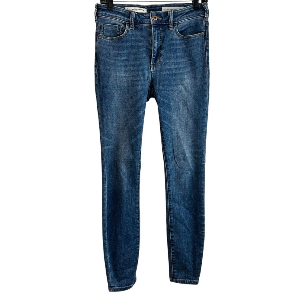 Pilcro and the Letterpress High Rise Ankle Skinny Jeans Womens‎ Denim, 28 Tall